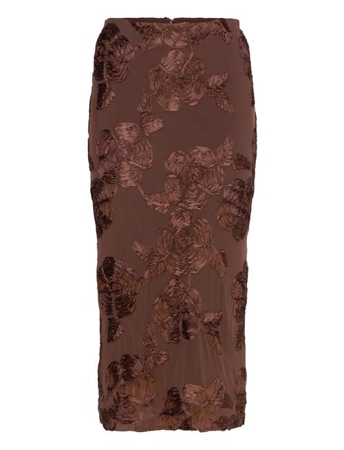 ROTATE | Flower Mesh Pencil Skirt | 34