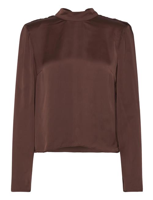 ROTATE | Satin Drapy Back Top | 34