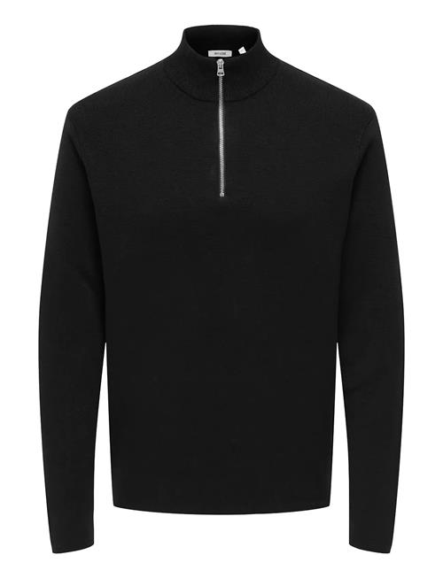 ONLY & SONS | Onsting Life Reg Half Zip Knit Noos | XS