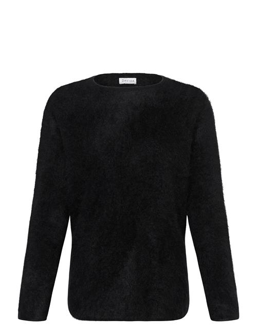 Davida Cashmere | Brushed Curved Sweater | M
