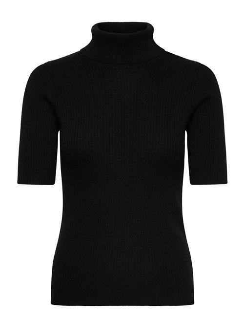 Davida Cashmere | Turtleneck Rib T-Shirt | XL