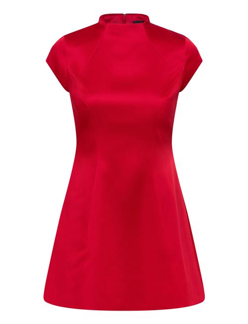 Bardot | Delphi Hourglass Satin Dress | 36