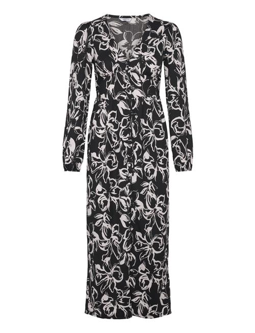 Bubbleroom | Structure Button Midi Dress | S