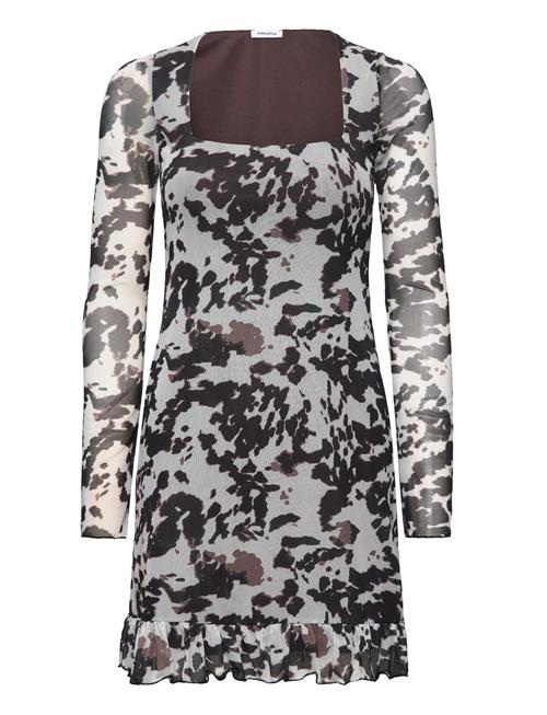 Bubbleroom | Short Mesh Frill Dress | L x 93