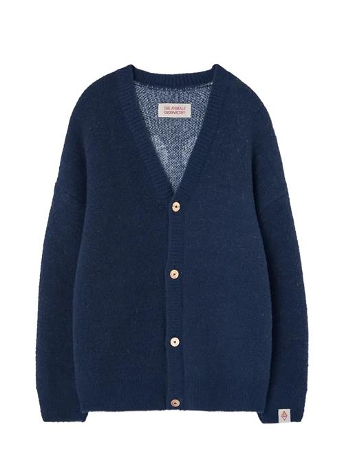 THE ANIMALS OBSERVATORY | Navy Racoon Cardigan | 4 Y