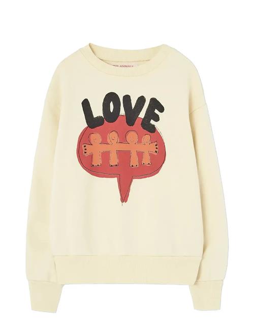 THE ANIMALS OBSERVATORY | Love Flan Yellow Bear Sweatshirt | 6 Y