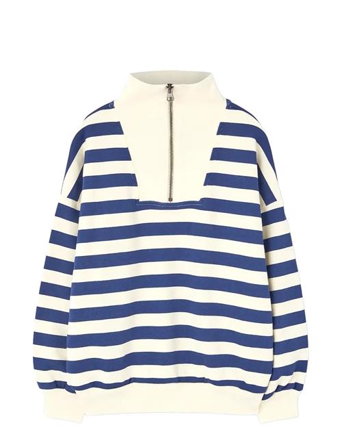 THE ANIMALS OBSERVATORY | Stripes Navy Blowfly Sweatshirt | 12 Y