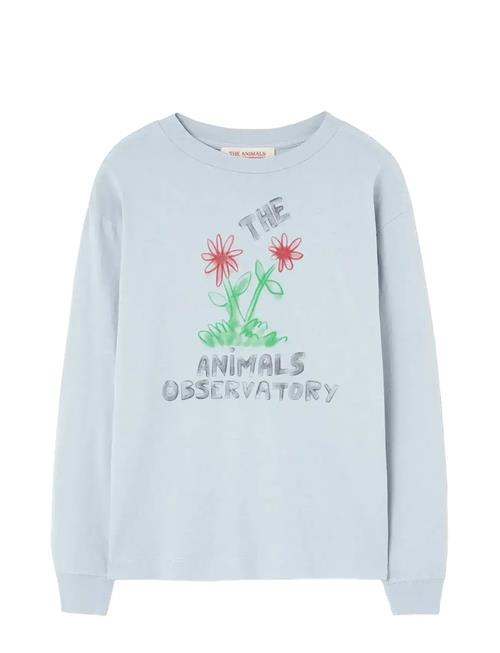 THE ANIMALS OBSERVATORY | Flowers Blue Dof Lonf Sleeve T-Shirt | 4 Y