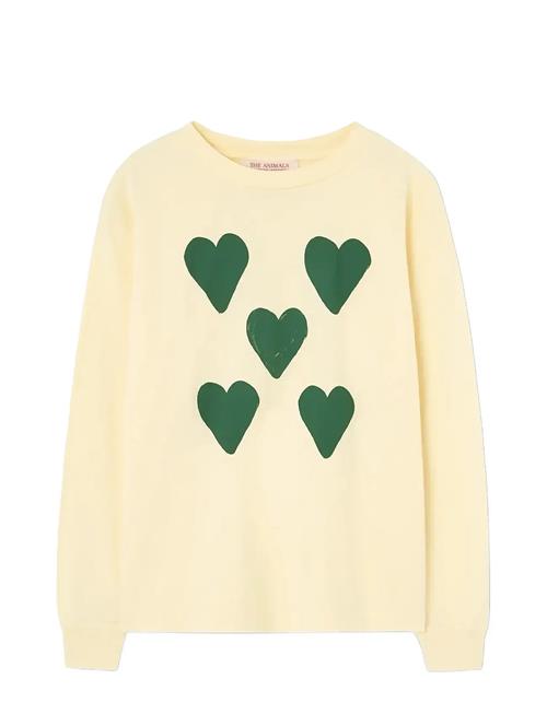 THE ANIMALS OBSERVATORY | Hearts Yellow Dof Lonf Sleeve T-Shirt | 4 Y