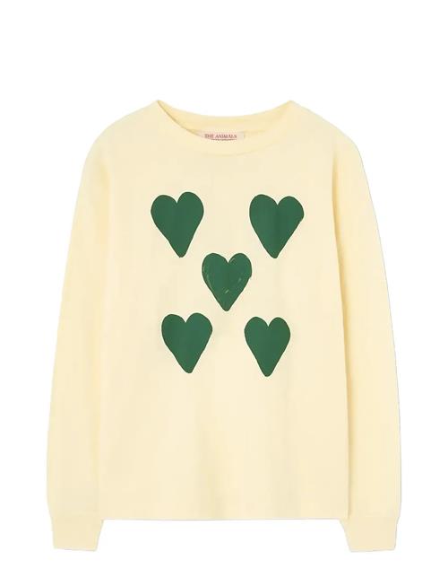 THE ANIMALS OBSERVATORY | Hearts Yellow Dof Lonf Sleeve T-Shirt | 10 Y