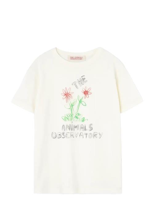 THE ANIMALS OBSERVATORY | Flowers White Rooster T-Shirt | 10 Y