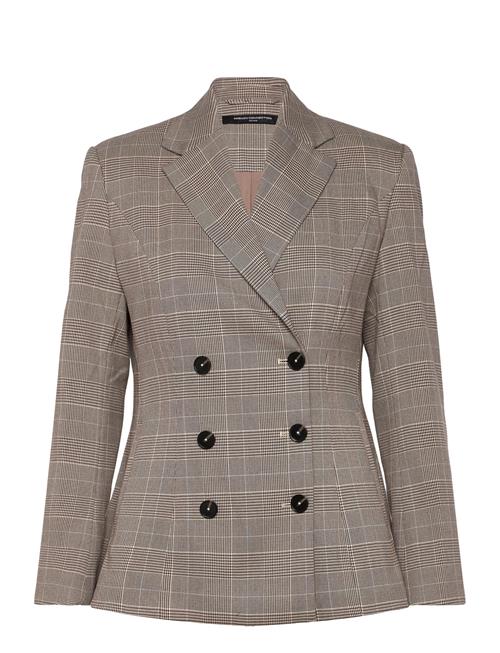French Connection | Chester Check Cinched Blazer | 38