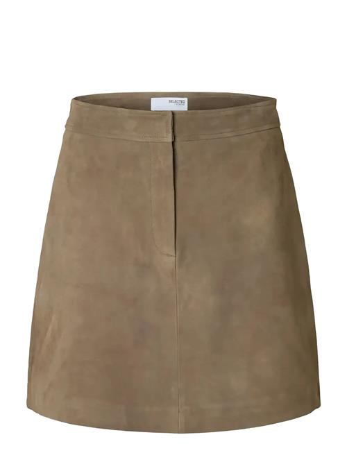 Selected | Slfkaya Mw Suede Skirt Noos | 44