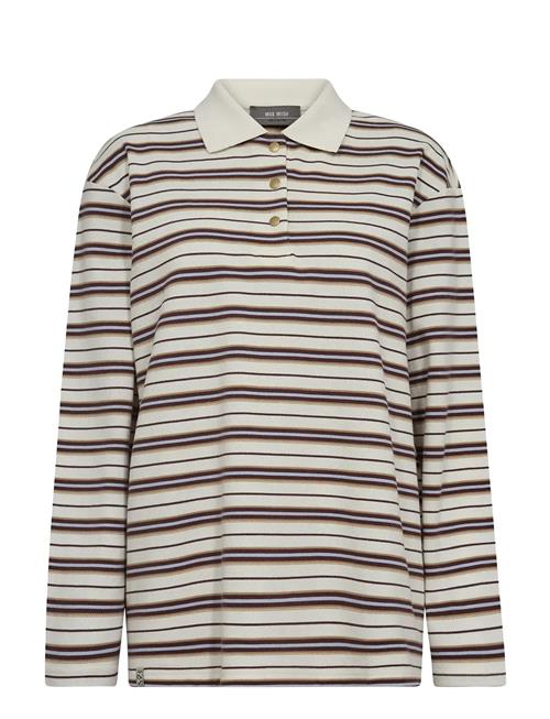 MOS MOSH | Mmrossett Ls Stripe Polo Tee | XL