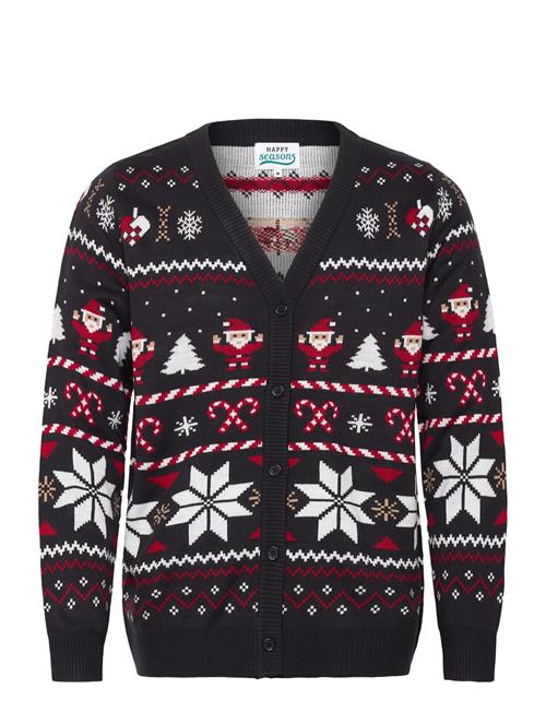 Happy Seasons | Santa's Christmas Cardigan | XL