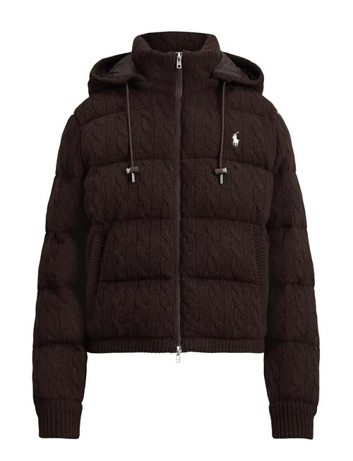 Polo Ralph Lauren | Cable-Knit Wool-Cashmere Quilted Jacket | M