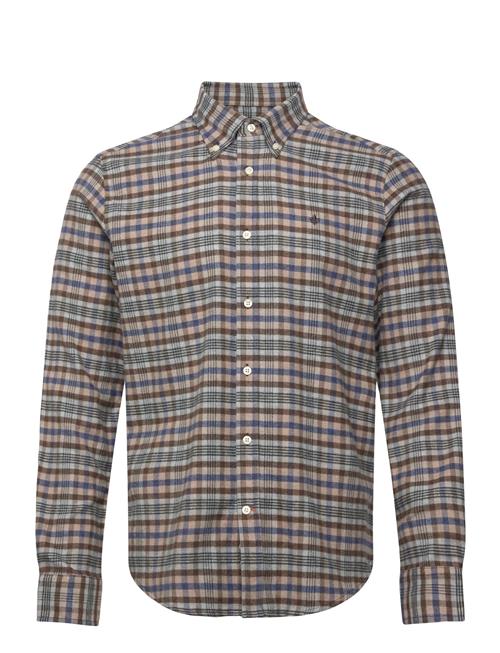 Morris | Flannel Check Shirt-Slim Fit | S