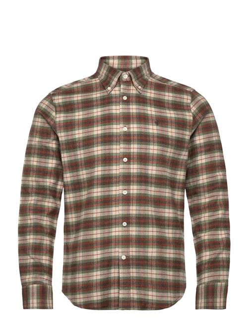 Morris | Flannel Check Shirt-Slim Fit | XL