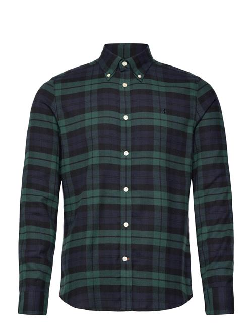 Morris | Soft Twill Tartan Shirt-Slim Fit | S