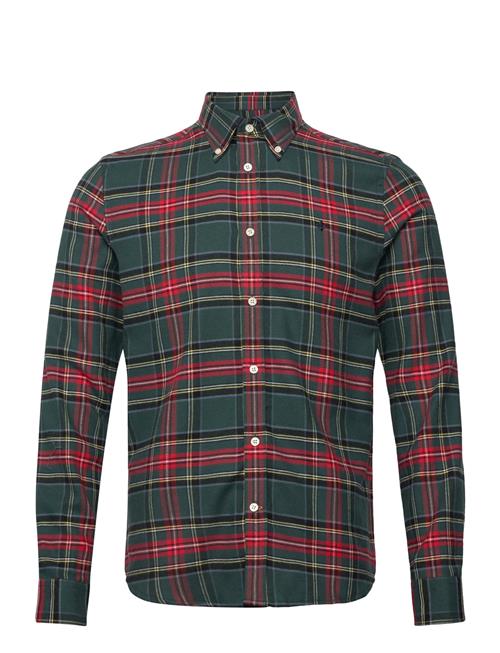 Morris | Soft Twill Tartan Shirt-Slim Fit | XS