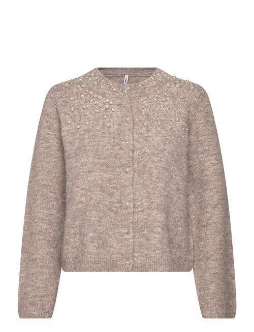 ONLY | Onlmiggie Ls O-Neck Pearl Cardiga Ex Knt | M