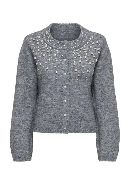 ONLY | Onlmiggie Ls O-Neck Pearl Cardiga Ex Knt | XS