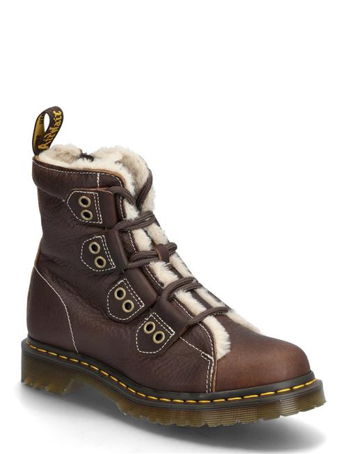 Dr. Martens | 1460 Ltt Fl Dark Brown Grizzly | 42