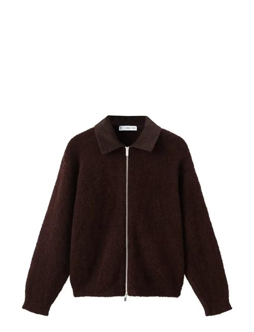 Mango | Bouclé Jacket With Corduroy Collar | M