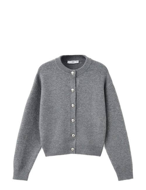 Mango | Chunky-Knit Cardigan With Buttons | M