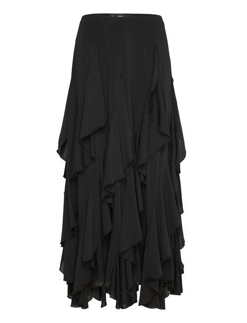 Mango | Asymmetrical Ruffled Skirt | S