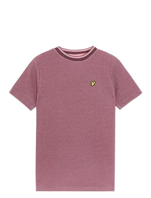 Lyle & Scott | Two Tone Waffle T-Shirt | 15-16