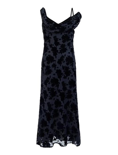 French Connection | Kara Burnout Twisted Midi Dres | 42