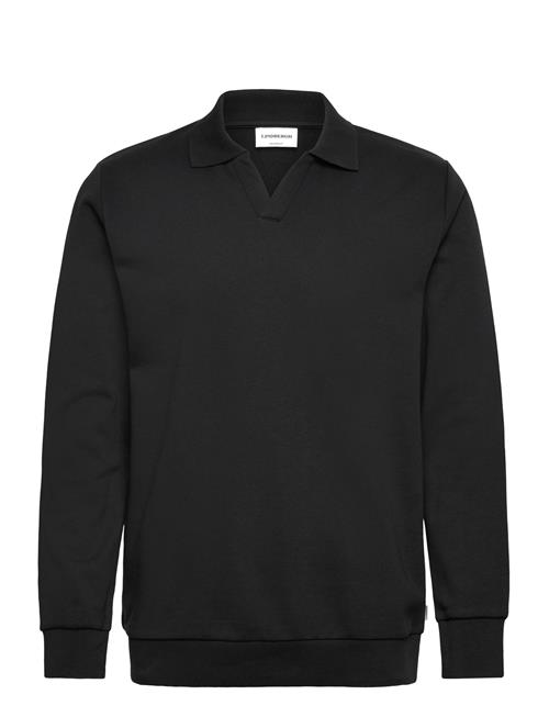 Lindbergh | Sweat V-Neck Polo L/S | L