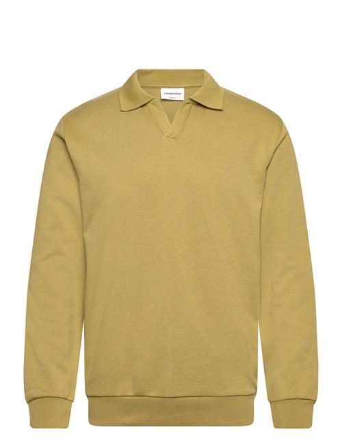 Lindbergh | Sweat V-Neck Polo L/S | S