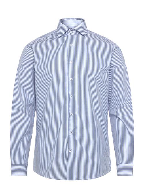 Lindbergh | Striped Cotton Dress Shirt L/S | L