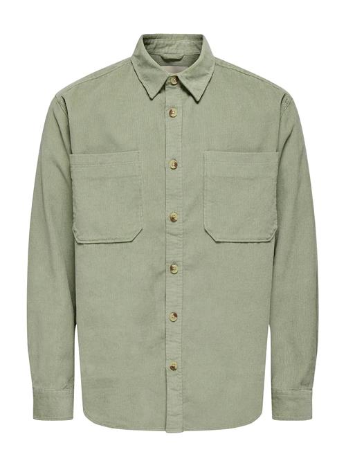 ONLY & SONS | Onsalp 2Pkt Washd Cord Ls Shirt Otl | XS
