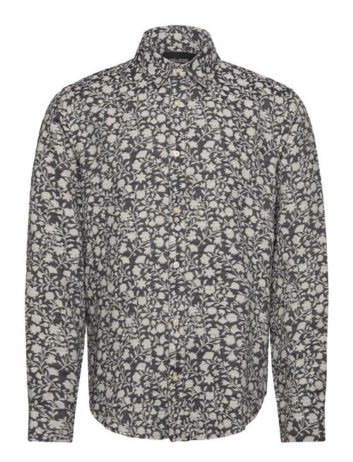 Lyle & Scott | Floral Jacquard Shirt | M
