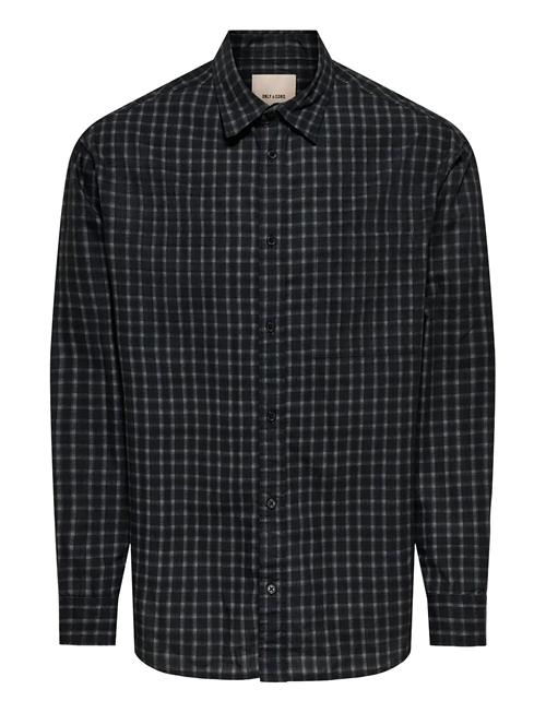 ONLY & SONS | Onsbali Poplin Checked Rlx Fit L/S Shirt | M