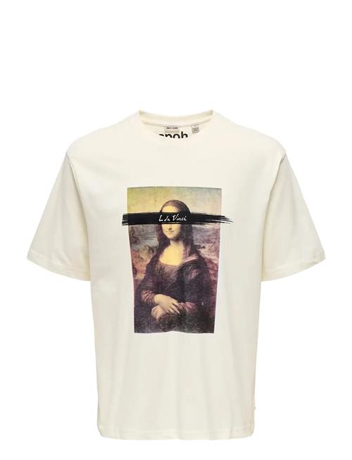 ONLY & SONS | Onsmonalisa Rlx Ss Lic Tee Vd | XS