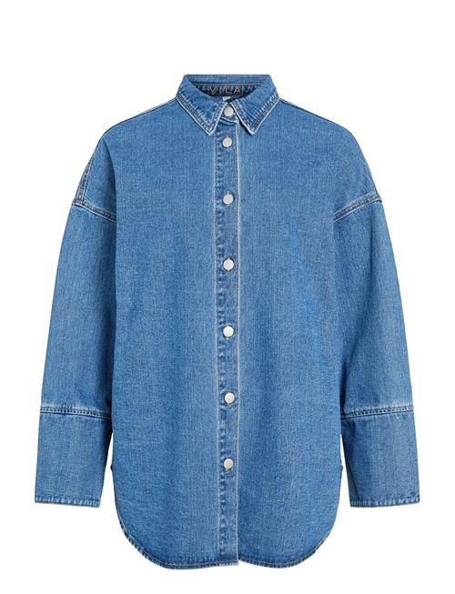 Vila | Vimalou L/S Detailed Denim Shirt | 42