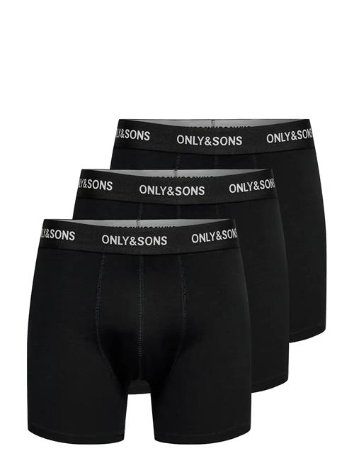ONLY & SONS | Onsbasic Solid Boxer 3Pack Noos | L