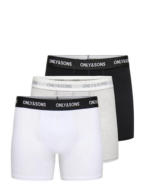 ONLY & SONS | Onsbasic Solid Boxer 3Pack Noos | XL