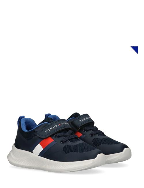 Tommy Hilfiger | Tommy Hilfiger Flag Low Cut Lace-Up/Velcro Sneaker | 27