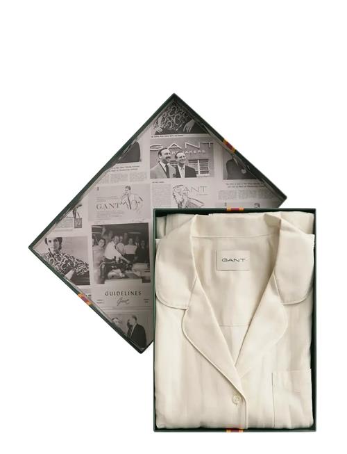 GANT | Satin Stripe Pajama Set Gift Box | XXL