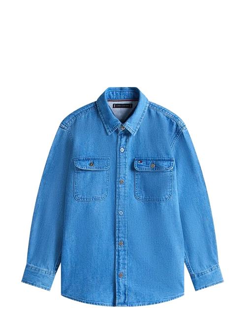 Tommy Hilfiger | Mid Blue Denim Shirt Ls | 152