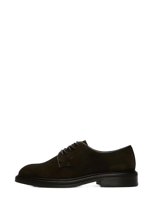 Selected | Slhcarter Suede Blucher Shoe | 43