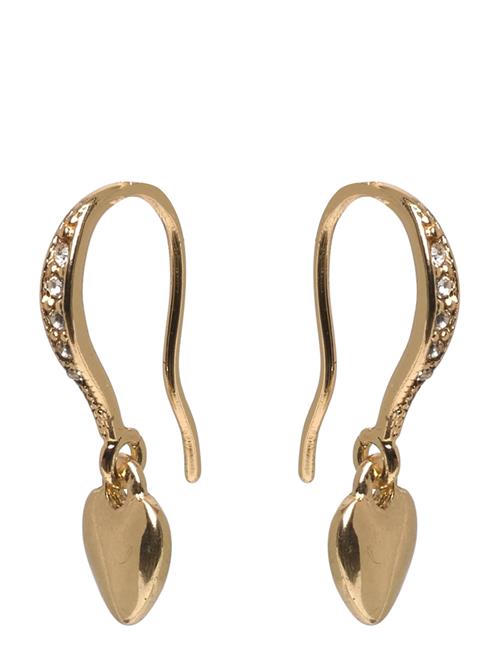 Pilgrim | Dixie Heart Earrings Gold-Plated | ONE SIZE