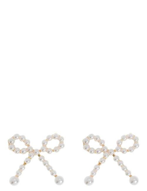 Timi of Sweden | Juliette - Cute Pearl Bow Stud Earrings | ONE SIZE