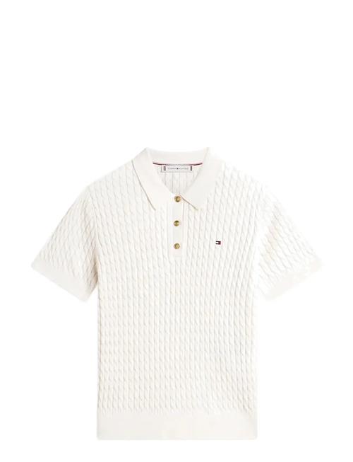 Tommy Hilfiger | Co Cable Fine Gg Polo S/S Swt | L