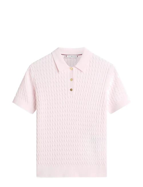 Tommy Hilfiger | Co Cable Fine Gg Polo S/S Swt | XL